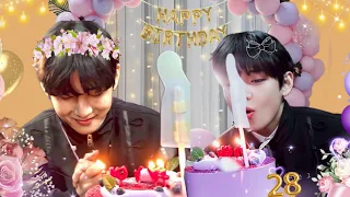 Download Taehyung Birthday Live🎂🥳 | BTS V 28th Birthday 2023 MP3
