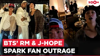 BTS RM J-Hope Face Backlash For Meeting Chris Brown Fans Demand Boycott
