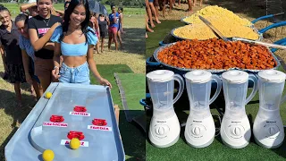 Ganhe salsicha frita Arroz farofa e Liquidificador!