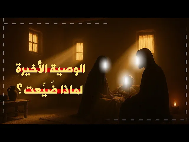 ⁣النبي (ص) في أيامه الأخيرة… حديث السر بينه وبين فاطمة (ع)