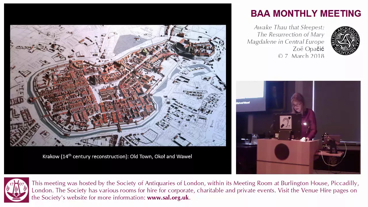 7 March 2018: BAA Monthly Lecture, Zoë Opačić