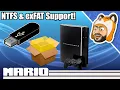 How to Install PS3 PKG Files from exFAT NTFS USB Drives Large 4 GB PKG Support