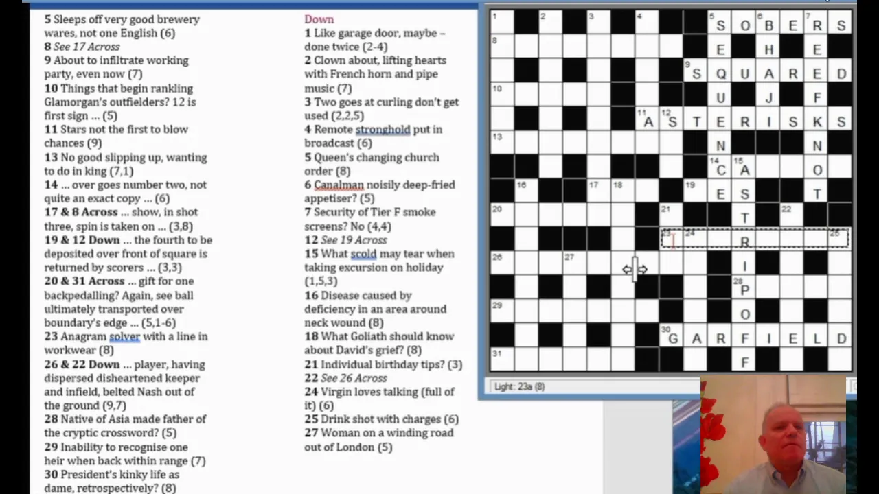 A Staggering Themed Cryptic  by Elgar