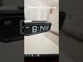 Blender Digital Table Clock