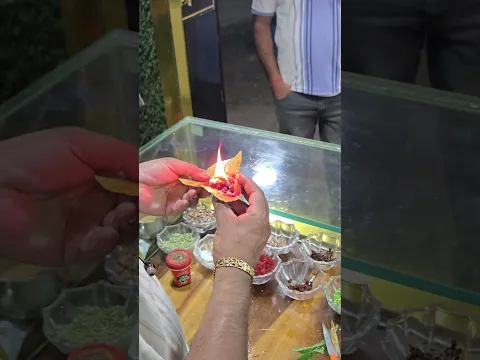 fire paan at banarasi paan cafe bistupur# #viral #jamshedpurfoodblogger