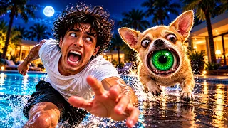 OUR DOG GREW AN EYE IN HIS MOUTH?! 😱 (3AM)