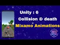 How to Trigger Death Animation in Unity 6 With C Script Movement Disable