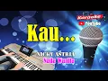Download Lagu KAU - Nicky Astria [ KARAOKE SLOW ROCK ] Nada Wanita
