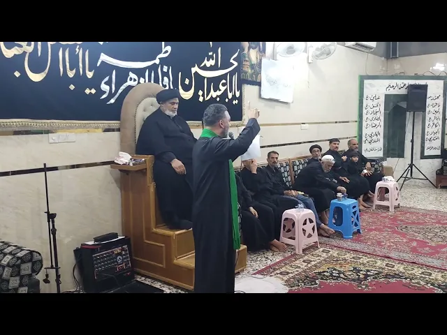 ⁣الرادود الحسيني السيد بهاء الحلو || نعي الجسام ع