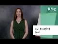 Steering Law for Cursor and Mouse Movements in a GUI Tunnel