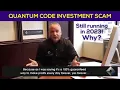Why Is Notorious Quantum Code Scam Ad With Michael Crawford Still Running Reaction