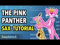 Lagu Pink Panther Sax Tutorial | Saxplained