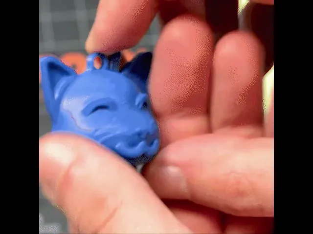 Cute Cat Ear Flicker: Fidget Keychain video thumbnail