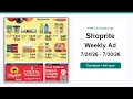 Shoprite Weekly Ad 26 - 26 Top 10 Deals