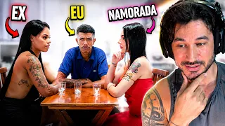 EX E ATUAL NAMORADA REVELARAM TUDO AO VIVO! 😳 - REACT