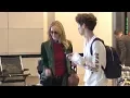 Laura Dern And Son Ellery Harper Return To LA - EXCLUSIVE