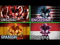 Lagu Montagem No Batidão | Original Vs English Vs Spanish Vs Indonesia Versions