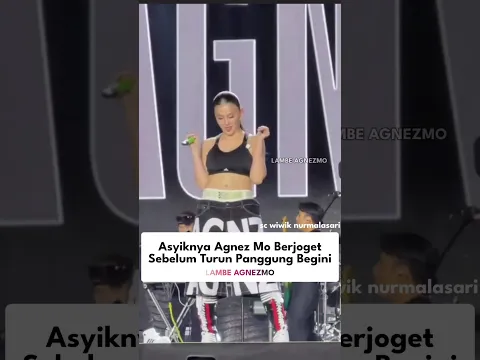 Asyiknya Agnez Mo Berjoget sebelum Turun Panggung Begini