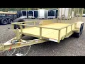 2025 Belmont Landscape Trailer