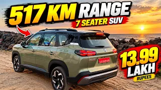 517KM Range in 7 Seater Electric SUV | MG Hector Tomahawk EV Essence - Sierra EV Rival 🔥