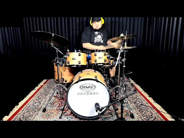 Bateria RMV Concept Fiber Shell Jequitibá 22