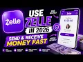 How to Use Zelle in 2026 - Send Receive Money Fast Full Guide
