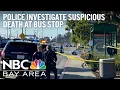 San Mateo Police Launch Homicide Investigation on Suspicious Death at Bus Stop