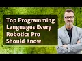 Top Programming Languages Every Robotics Pro Should Know