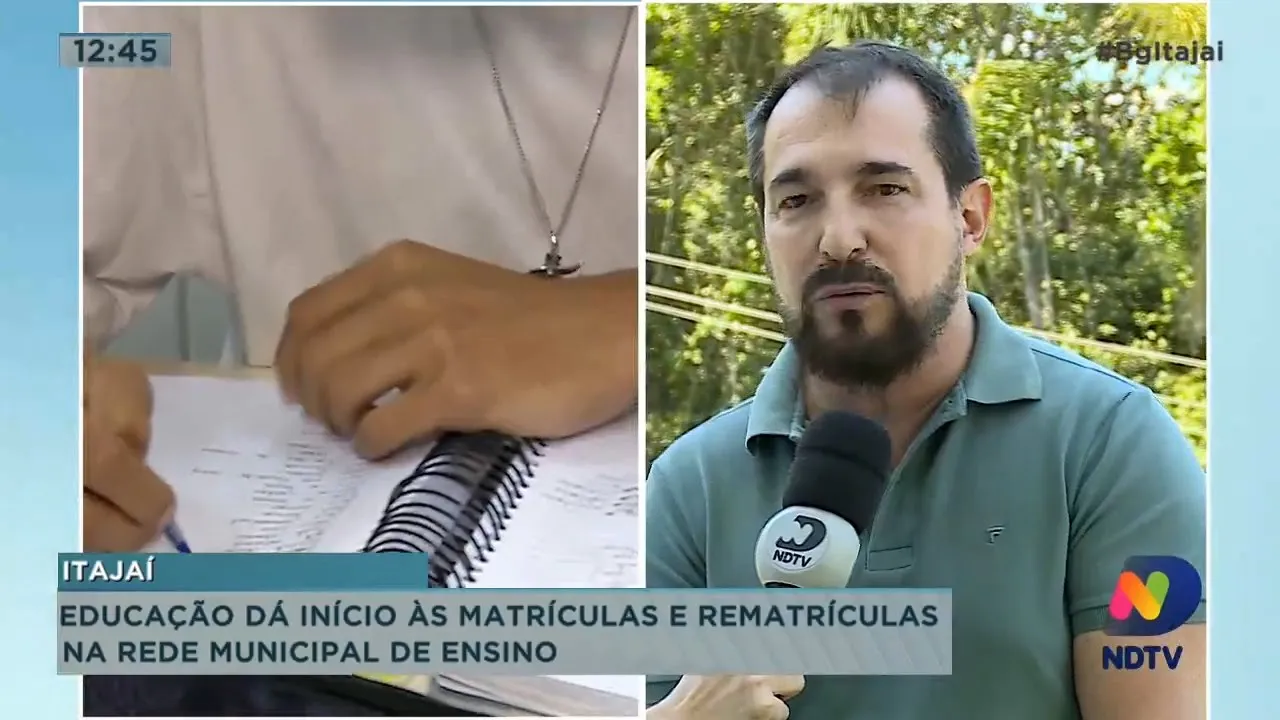 Secretaria da Educação de Itajaí da início às matrículas e rematrículas na rede municipal de ensino