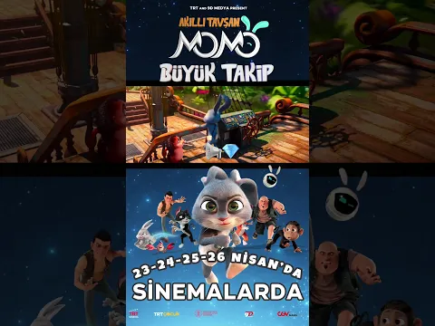 🎬 Momo’nun Büyük Macerası Başlıyor! 🐰 | Akıllı Tavşan Momo: Büyük Takip #shorts