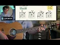 🎸 Holocene Guitar Tutorial // Bon Iver