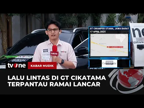 Kondisi GT Cikampek Utama dan Kalikangkung Terpantau Ramai Lancar di H+6 Lebaran