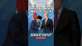 Ironis! Prabowo Minta Maaf Ke Putin Bukan Ke Rakyat #gerpoltv #politik #rusia #prabowo #putin