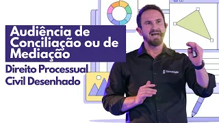 Audiência de Conciliação ou de Mediação | Processo Civil Desenhado