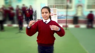 اغنية تحيا مصر بلغة الأشارة دندنها