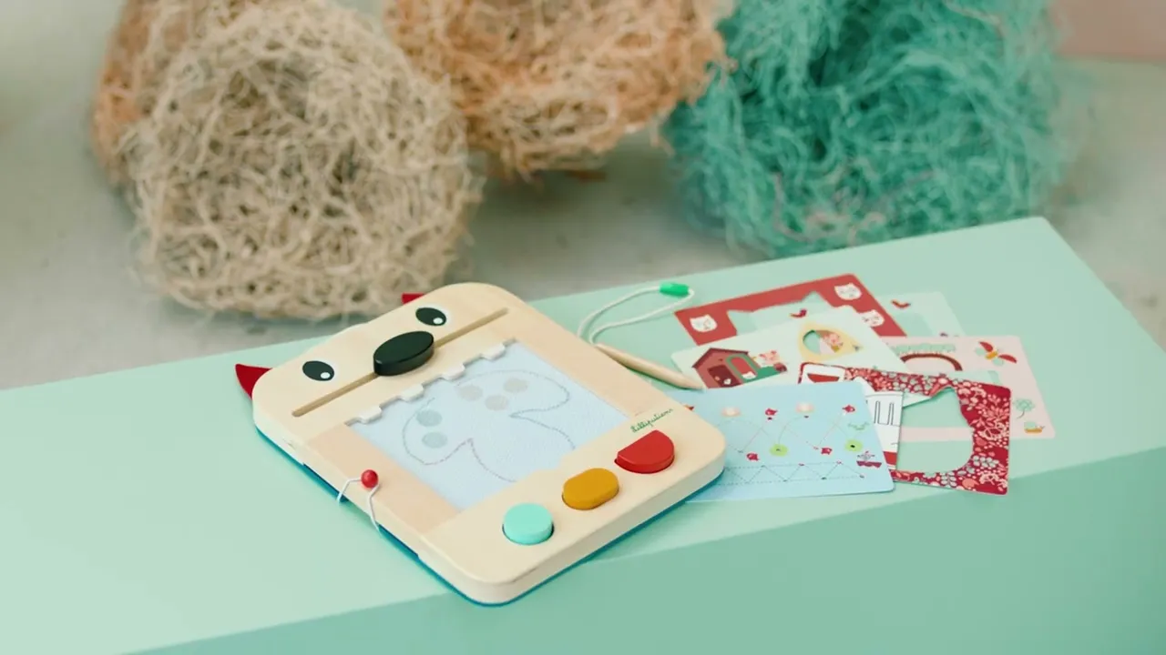 Expand Ardoise Magique Louis le loup Liste #389097