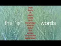 The Is Words All Refer to One Thing - Bits Of Philosophy