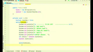 TO-DO LIST APP IN JAVA EASY PROJECT FOR BEGINNERS