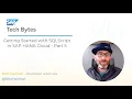 Getting Started With SQLScript in SAP HANA Cloud - Part 5