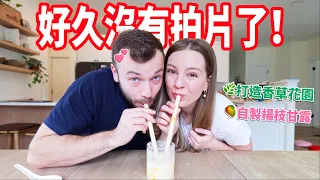 【久違的日常生活vlog! 】自製楊枝甘露＋種花＋陪兒子玩瘋｜充實的日子💛