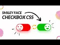 Smiley Face Check box CSS Animation Effects