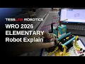 WRO 2026 Elementary Lesson 1 Robot Base Follow Line