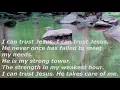 I Can Trust Jesus - The Marshall Family
