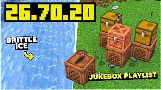 Tiba-Tiba Update Jukebox Playlist, Brittle Ice, Better Nether - Minecraft Beta 26.70.20!