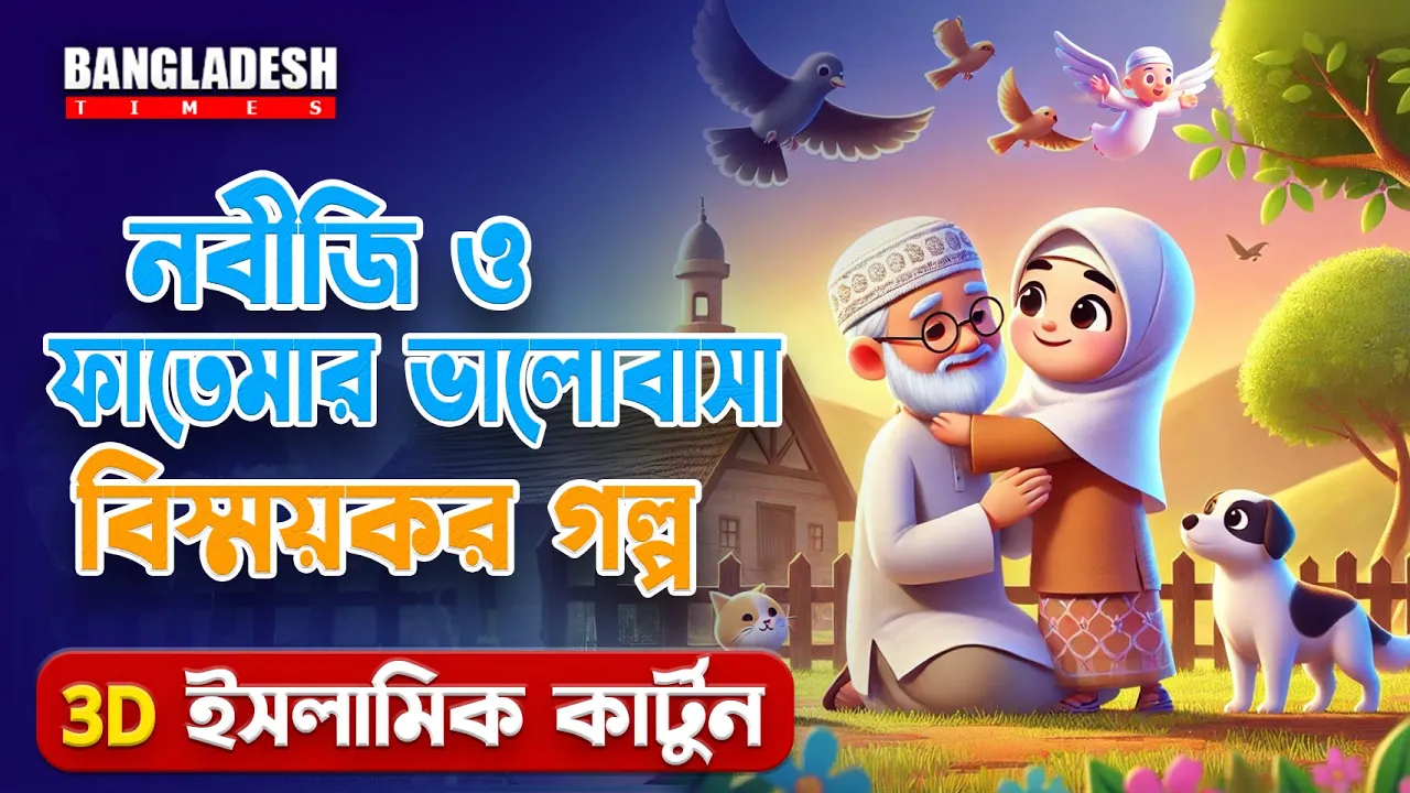 ফাতেমা (রা.) ও নবিজির অমর সম্পর্ক | প্রতিদিনের ইসলামিক কার্টুন