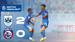 highlights psis semarang vs arema fc matchday 7