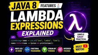 Java 8 Lambda Expressions Explained Complete Beginner s Guide with Examples