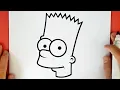 HOW TO DRAW BART SIMPSON
