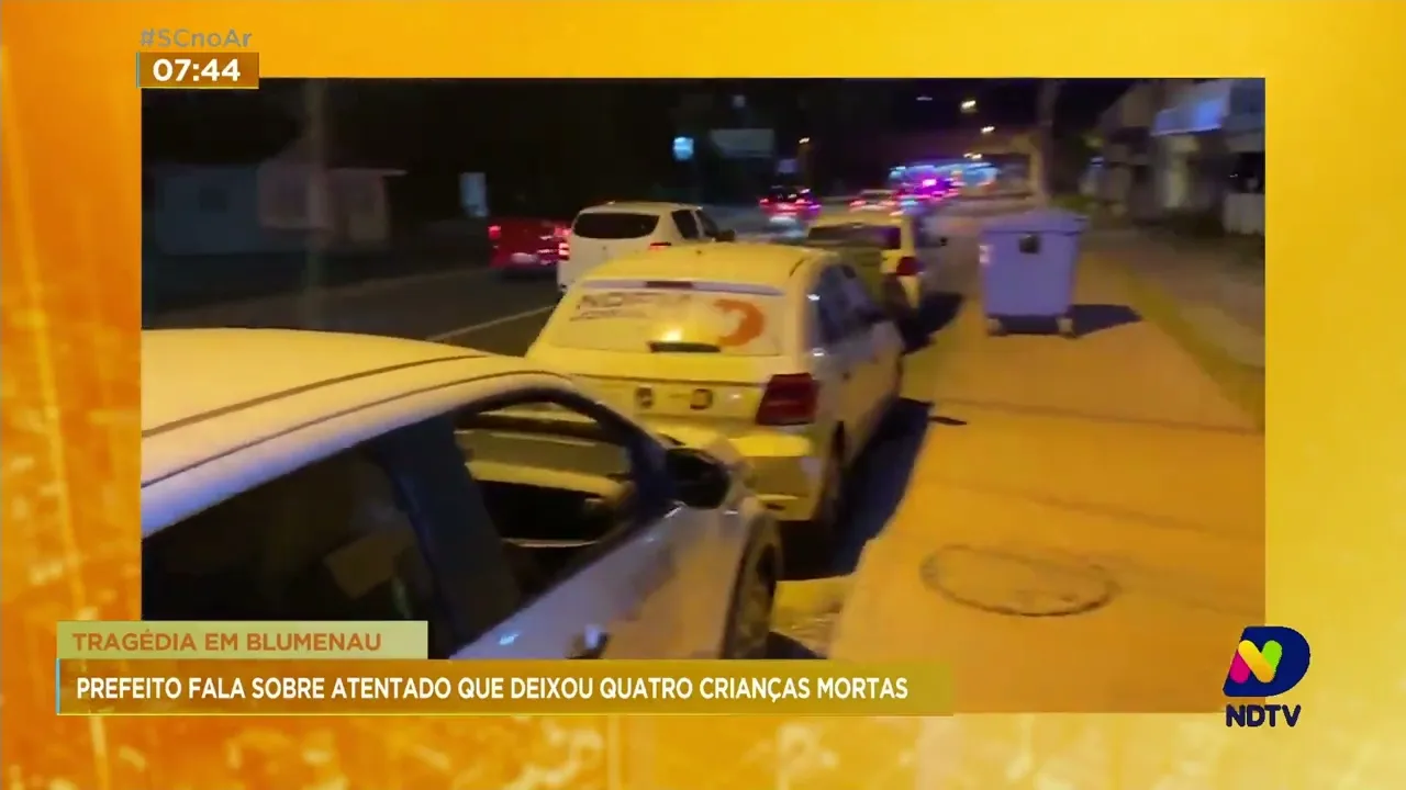 Prefeitura de Blumenau decreta 30 dias de luto oficial na cidade após atentado em creche