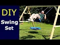How I Built a Strong A-Frame Swing Set from Scratch